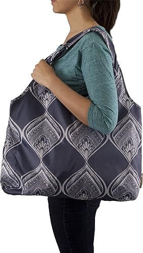Miniatura 4 de ChicoBag Vita - Bolsa reutilizable con clip de mosquetón Bolsas de compras compactas reutilizables Respetuosas con el medio ambiente, Bandana de