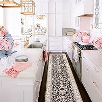 Vista 6 de Alfombra Pasillo Lavable 2x7 - Alfombra de Pasillo Alfombras y Tapetes de Cocina Antideslizante Lavable Impermeable Alfombra Pasillo para Sala