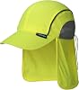 AYKRM Summer Breathable Orange work hat High Visibility Legionnaires CapReflective hat