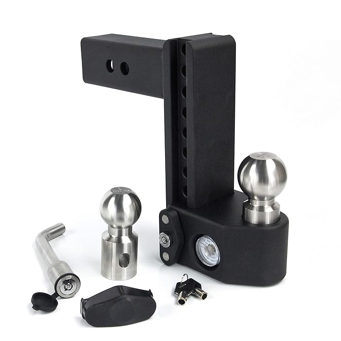 Buy Weigh Safe Ball Mount with 8" Drop & 2.5" Shank/Shaft (18,500 GTW