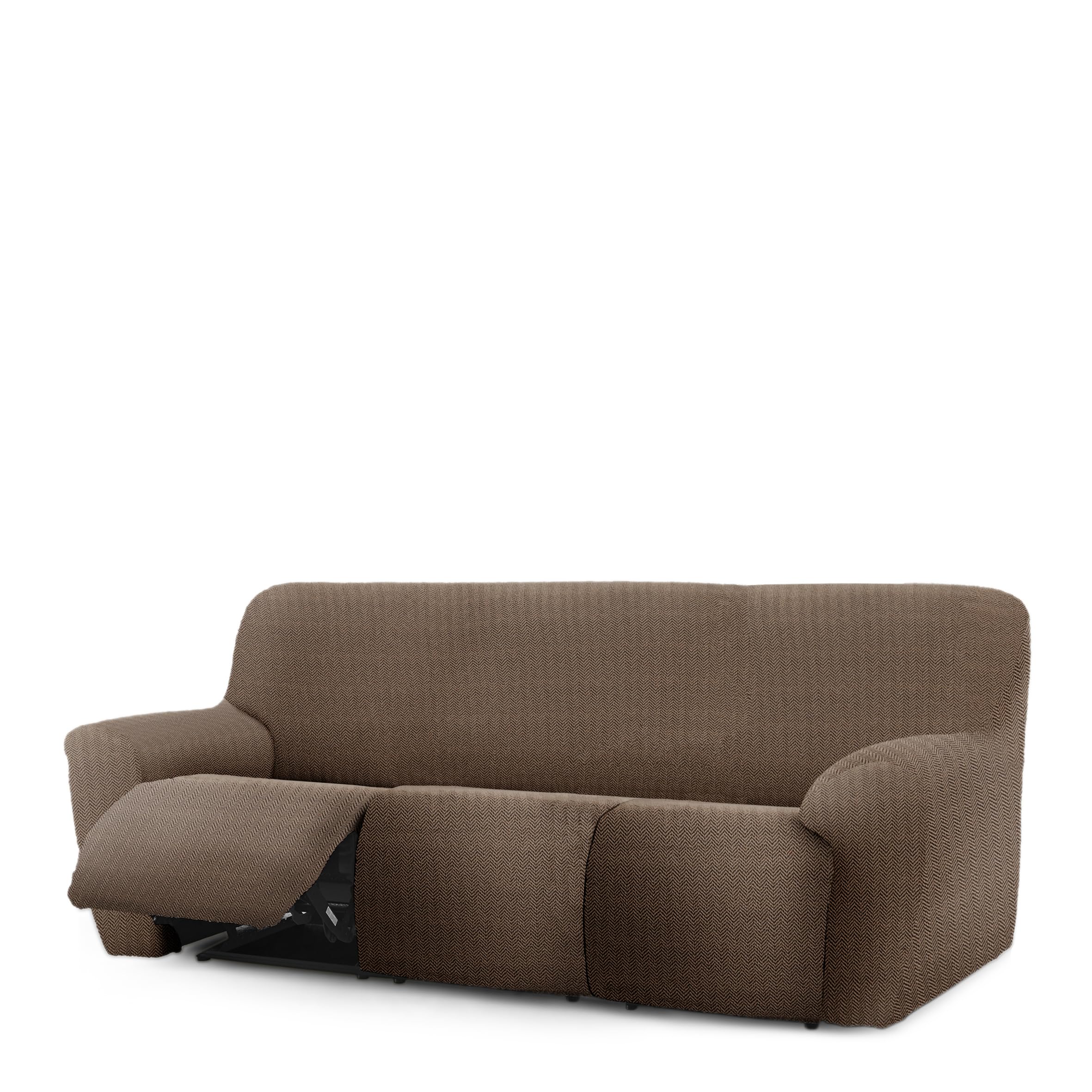 Housse de canapé relax 3 places Premium Jaz, l'élégance textile durable