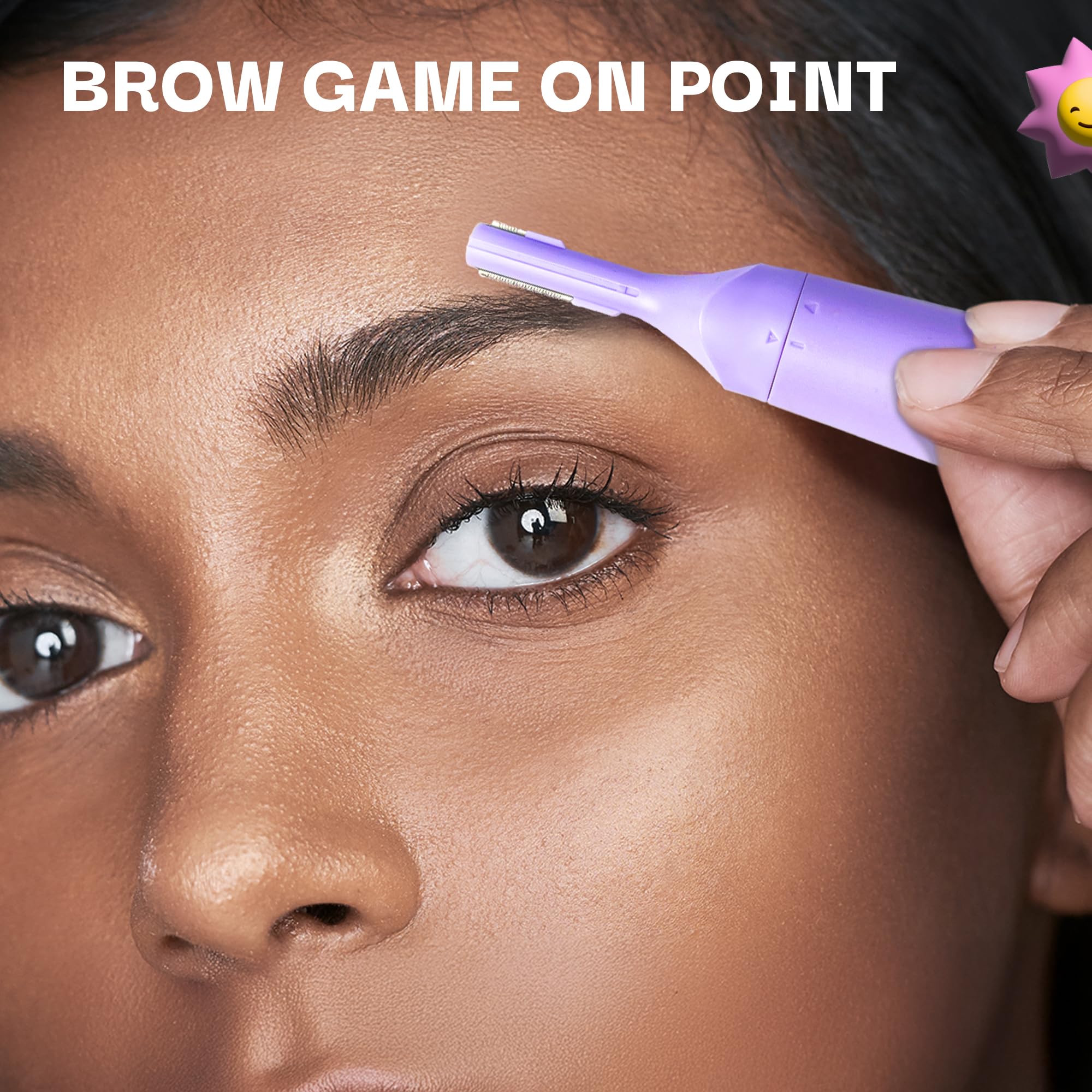 Bombae India’s No.1 Women’s Trimmer | 4-in-1 Face & Eyebrow Trimmer for Women| 90 Min Runtime | C-Type Charging | Facial Hair Removal Machine for Eyebrows, Upper Lip, Chin, Sideburns & Peach Fuzz | New Model 1