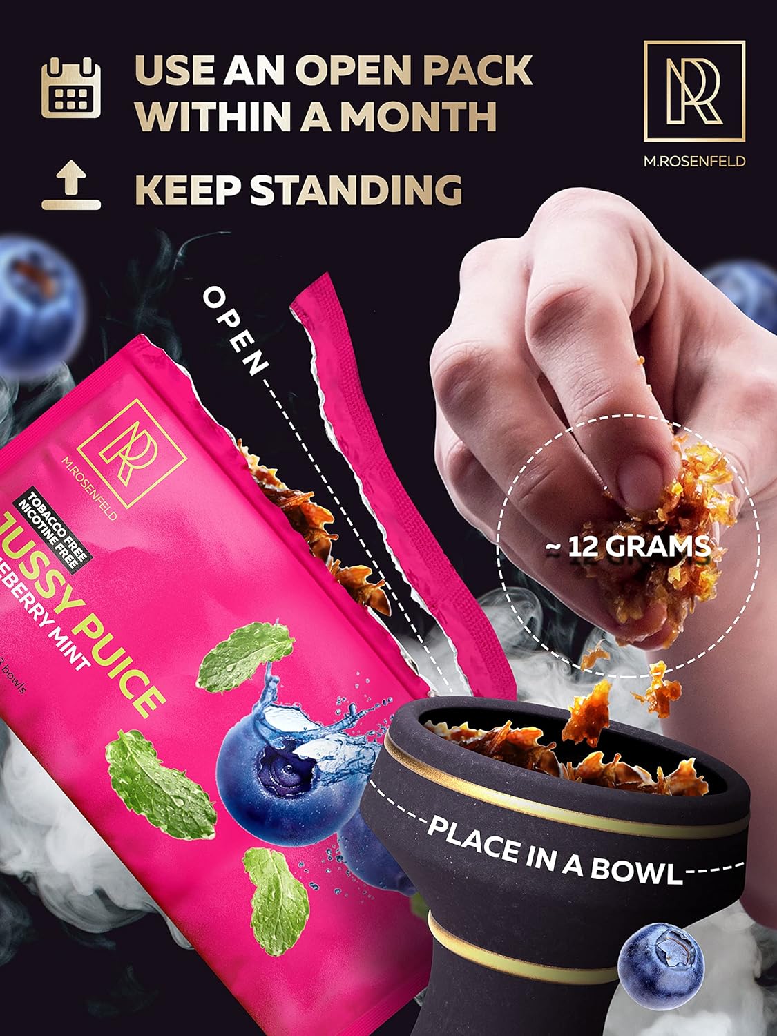 Candy Hookah Tips - 60 pcs & 100 pcs Hookah Charcoal Hookah Coals for Hookah & Hookah Shisha Flavors Set - 4 x 100g