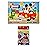 Disney Mickey Mouse Table Topper Disposable Stick-on Placemats in Reusable Package, 12 x 18, 18 Count
