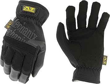 Mechanix Wear FastFit Work Gloves - Anti-Slip & Abrasion Resistant Heavy Duty Gloves - Touchscreen Compatible - Vibration Dam