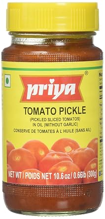 Priya Tomato Pickle without Garlic 300 g
