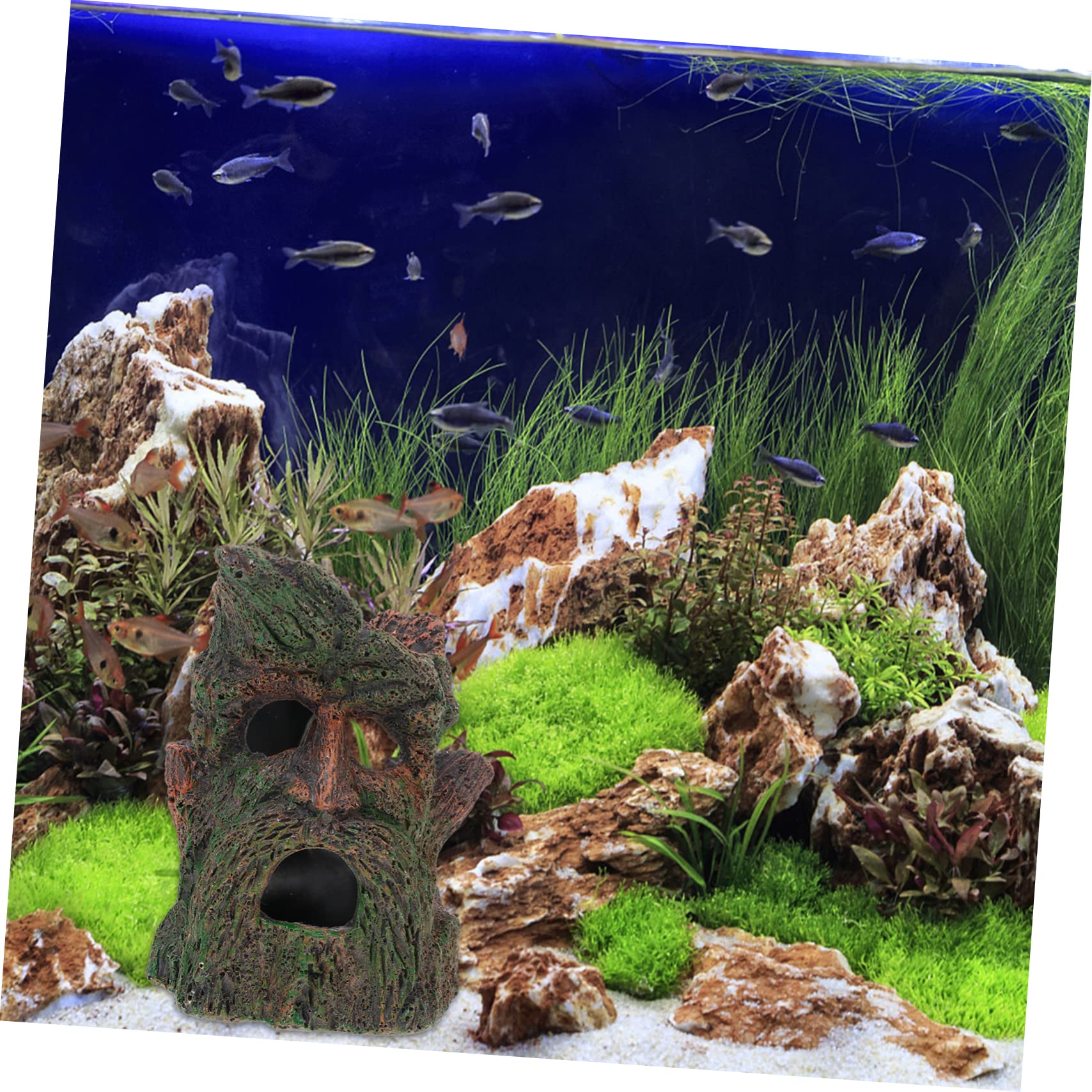 Amazon.co.jp: Beaupretty 水槽装飾 樹脂製魚エビシェルター 水中造園