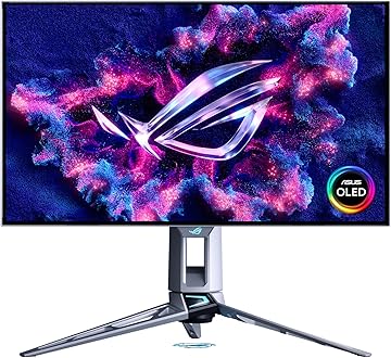 ASUS ROG Swift 27" OLED Gaming Monitor TrueBlack Glossy Tandem OLED, Dual-Mode