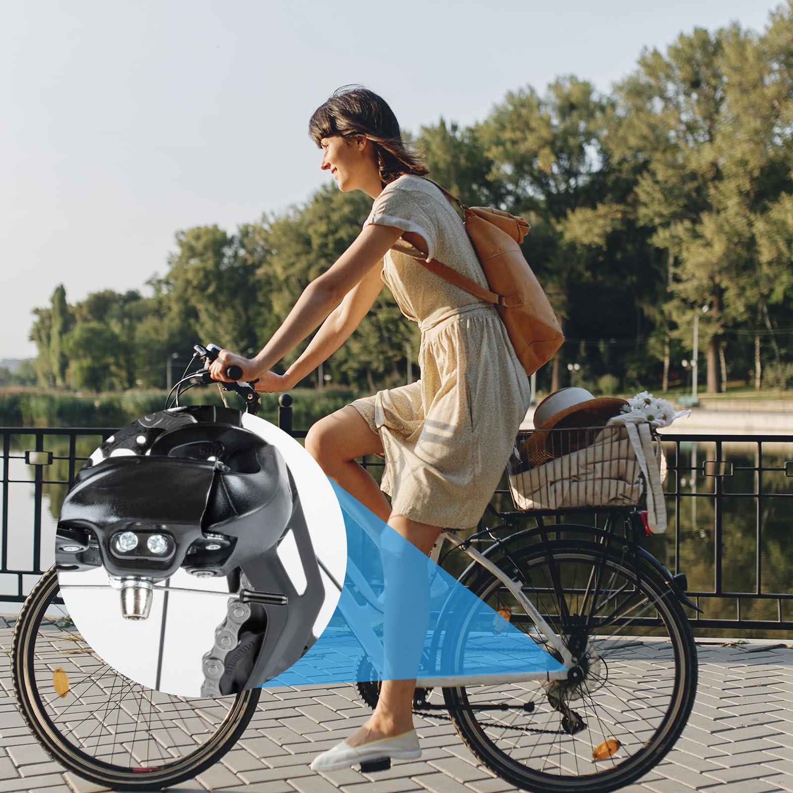 salbsever 50 tappi terminali per cavi di bicicletta, colore nero, per cavi dei freni della bici, terminali per cavo del freno della bici, terminali per cavo del freno della bici, parti per bici da