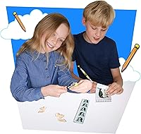 Vista 4 de Deluxebase Juego de papelería salvaje, pingüino de oficina y suministros escolares, incluye 2 lápices, borrador de goma, sacapuntas, regla y lindo