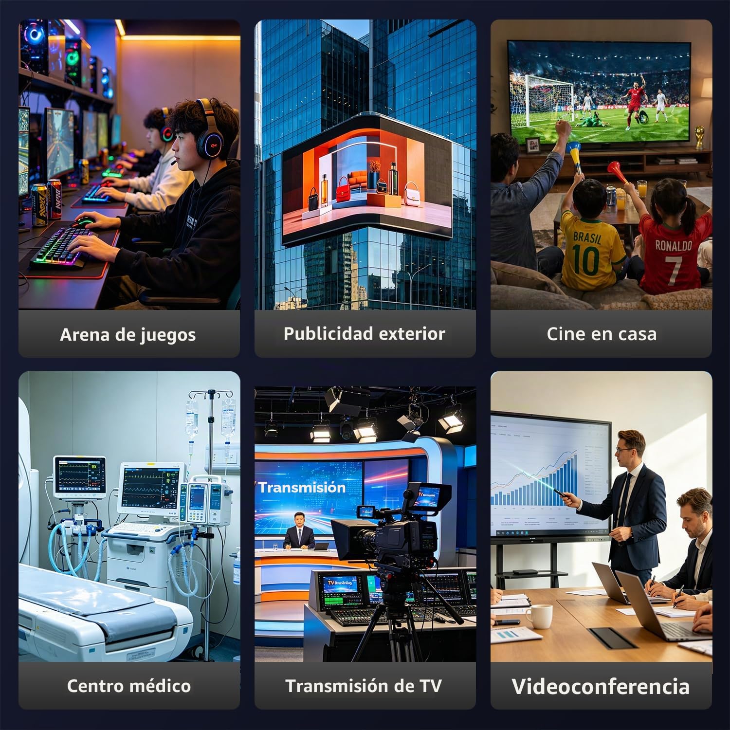 Cable HDMI 2.0 Ultra Alta Velocidad 4K de 75 pies (22,9 m), 4K a 60 Hz, 3D ARC, conector chapado en oro, Ethernet, retorno de audio y vídeo, cable HDMI para monitor de TV UHD, portátil, Xbox
