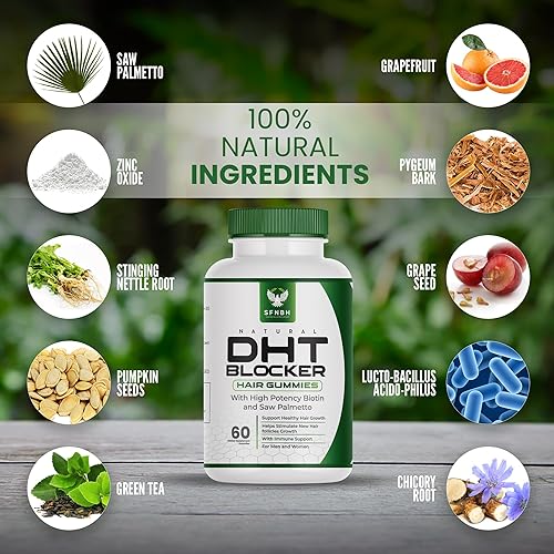 Miniatura 2 de Gomitas naturales para el crecimiento del cabello DHT