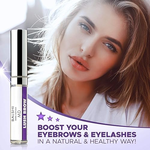 Miniatura 7 de Lush - Suero de crecimiento rápido para cejas y pestañas con péptidos de crecimiento, suero de pestañas desarrollado por dermatólogos para hacer