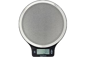 Amazon Basics Digital Food Scale for Precise Weighing in the Kitchen