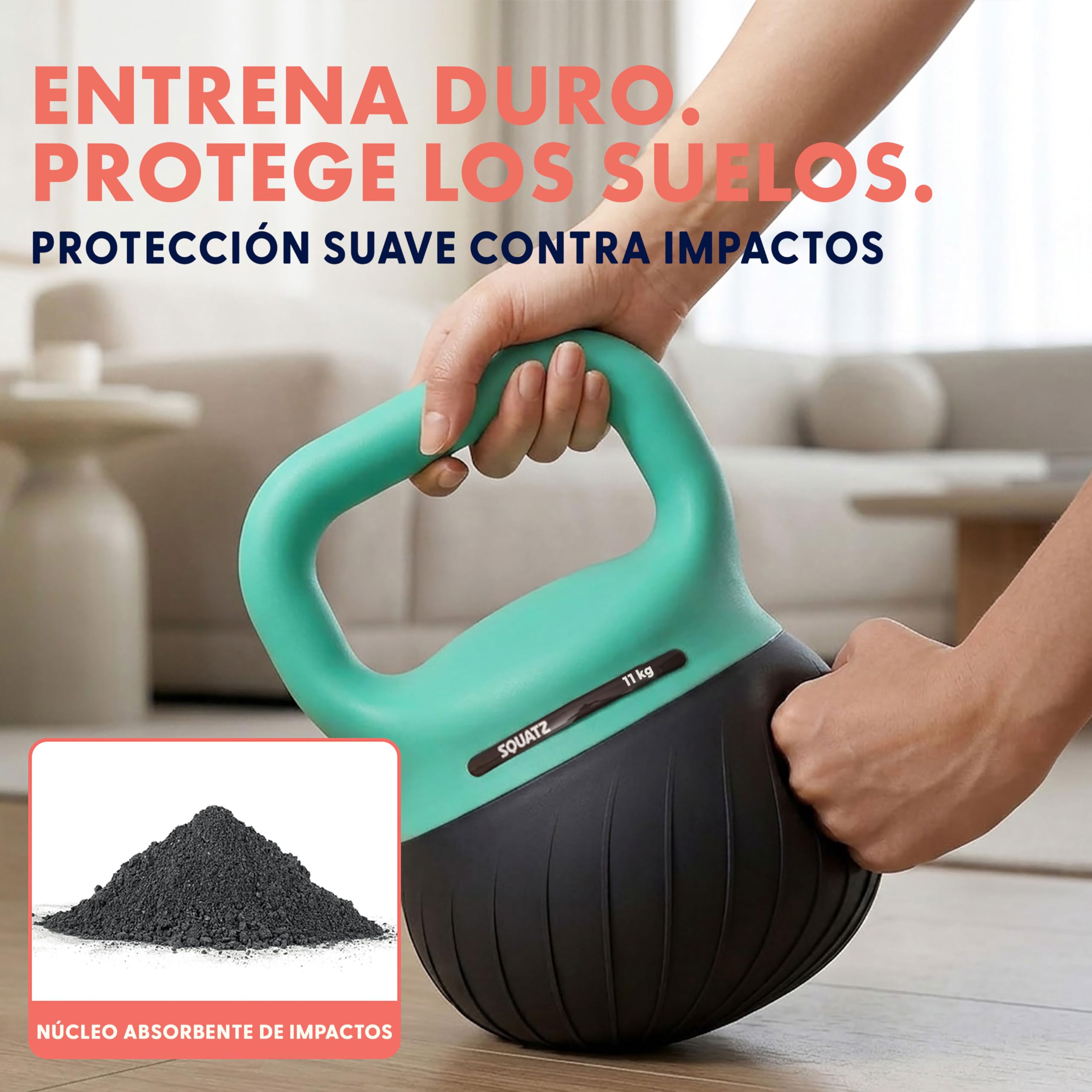 Squatz Set de Pesas Rusas, Kettlebells