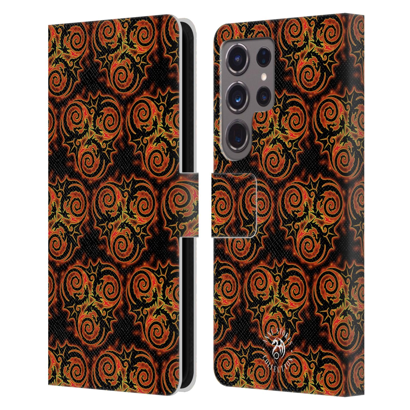 Funda compatible con Samsung Galaxy S24 Ultra 5G de cuero tipo libro Anne Stokes 7