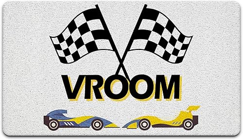 Miniatura 15 de JINYO Felpudo de Halloween de Fantasma, Felpudo Floral de Fantasma de Calabaza para Otoño, Entrada para Interior y Exterior, Porche, 70s Retro