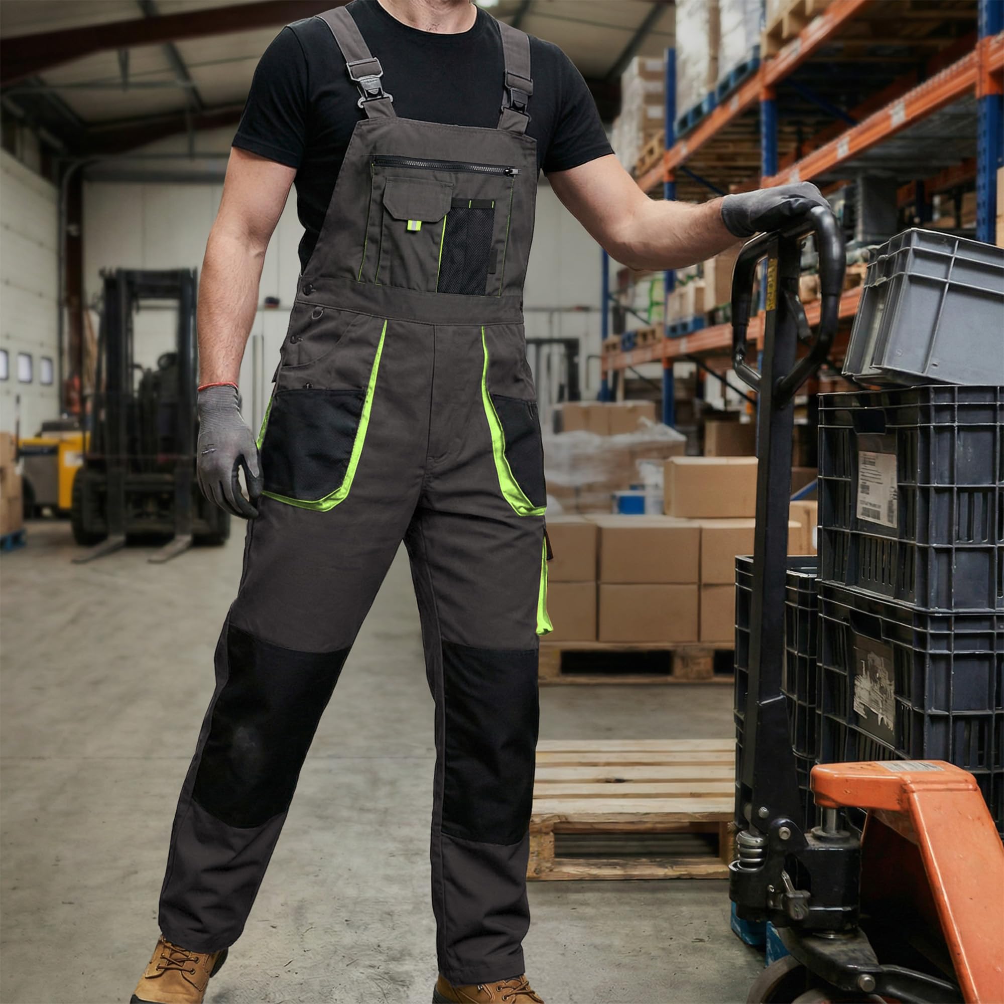 Stenso Kastor - Salopette da lavoro extra resistente - uomo - stile cargo