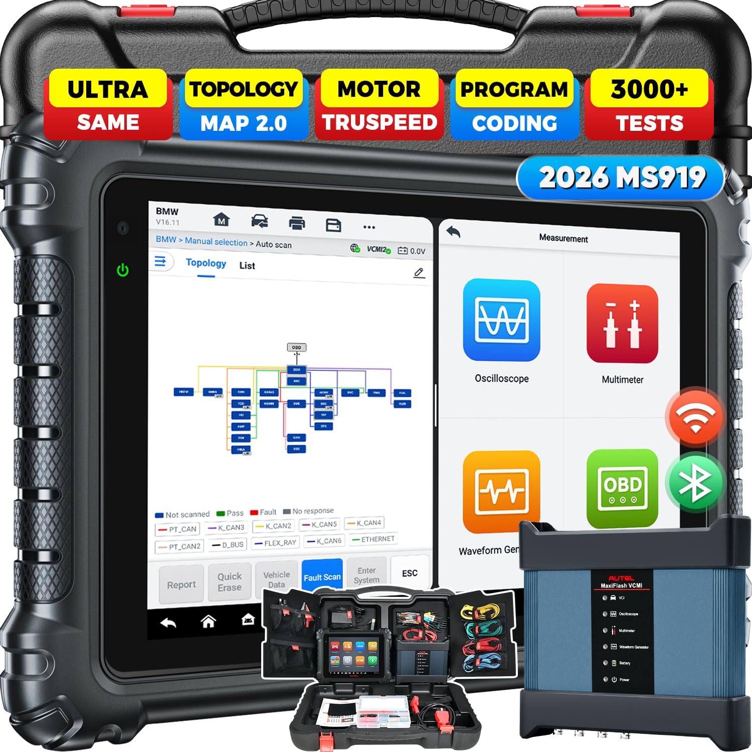Amazon.com: Autel MaxiSys MS919 Intelligent Scanner, 2026 Same as