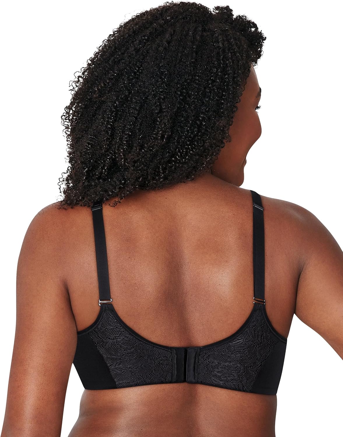 PLAYTEX Secrets Womens Ultra Soft No Poke Dreamwire Underwire Bra, 44DDD, White - Image 4