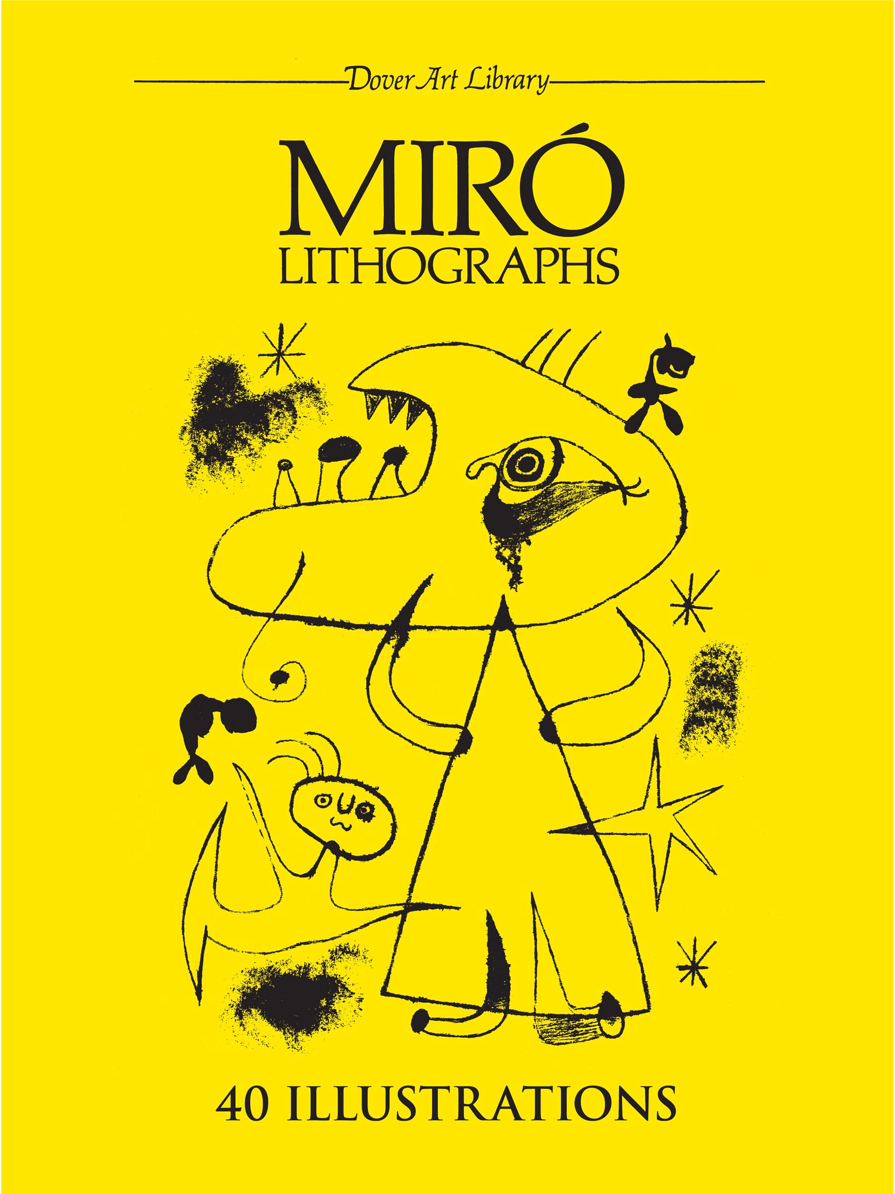Miró Lithographs (Dover Fine Art, History of Art)