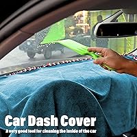 Vista 6 de NEWISHTOOL Toalla de tinte de ventana para salpicadero, cubierta de tinte absorbente, instalación de película para parabrisas de vehículo, protector