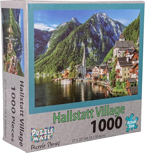 Miniatura 2 de Puzzle Mate - Hallstatt Lake - Rompecabezas de 1000 piezas