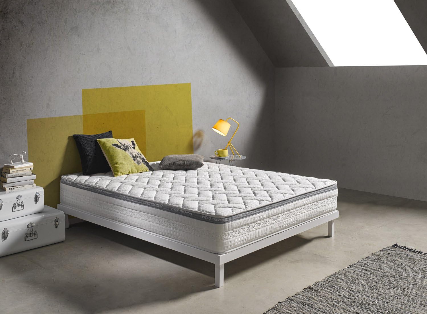 Living Sofa COLCHÓN VISCOELASTICO VISCOELASTICA VISCO Premium Top Relax