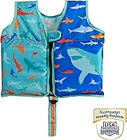 Vista 6 de SwimWays Chaleco de natación, dispositivo de flotación personal para entrenamiento de natación, flotadores de piscina y accesorios de piscina