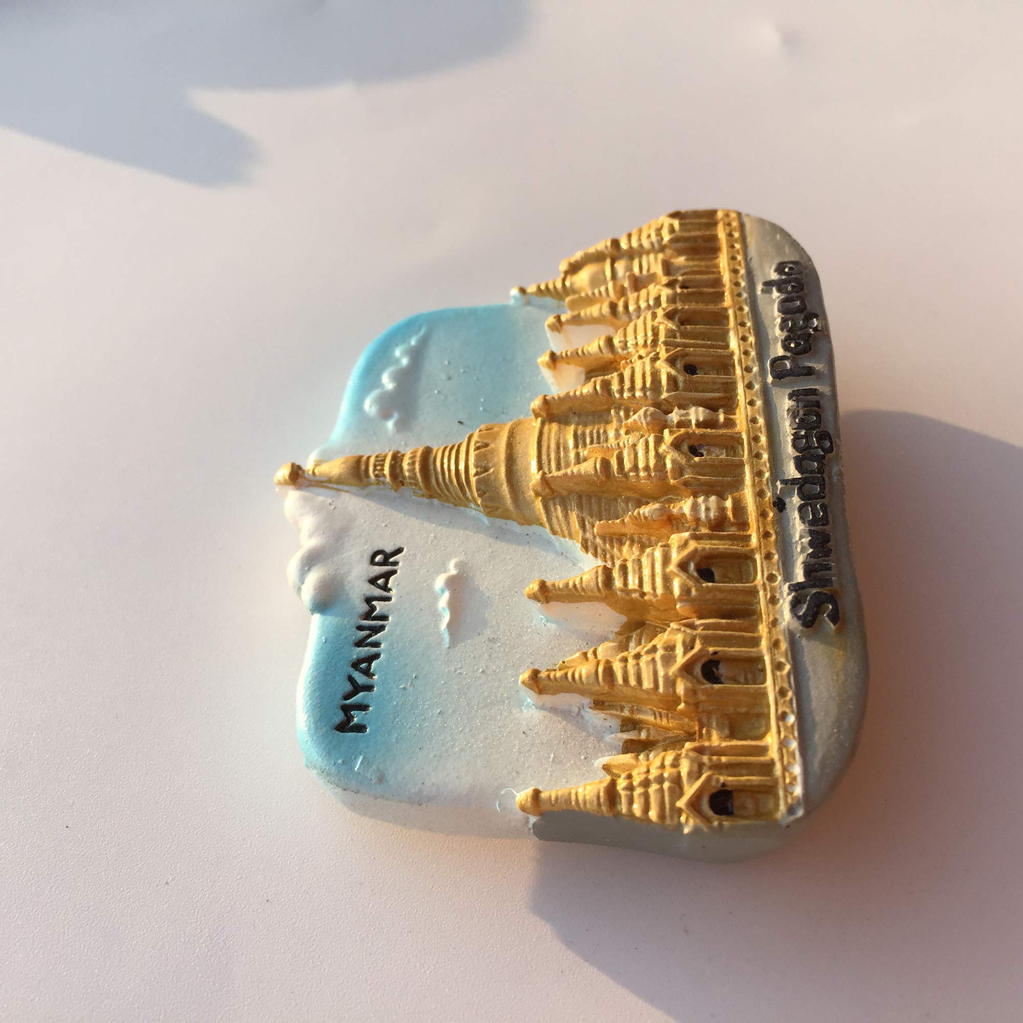 3D Fridge Magnets Magnetic Sticker Southeast Asia Vietnam Da Nang Crazy House Bana Scenic Shape Medium Size from Fridge Magnets - price 5.02