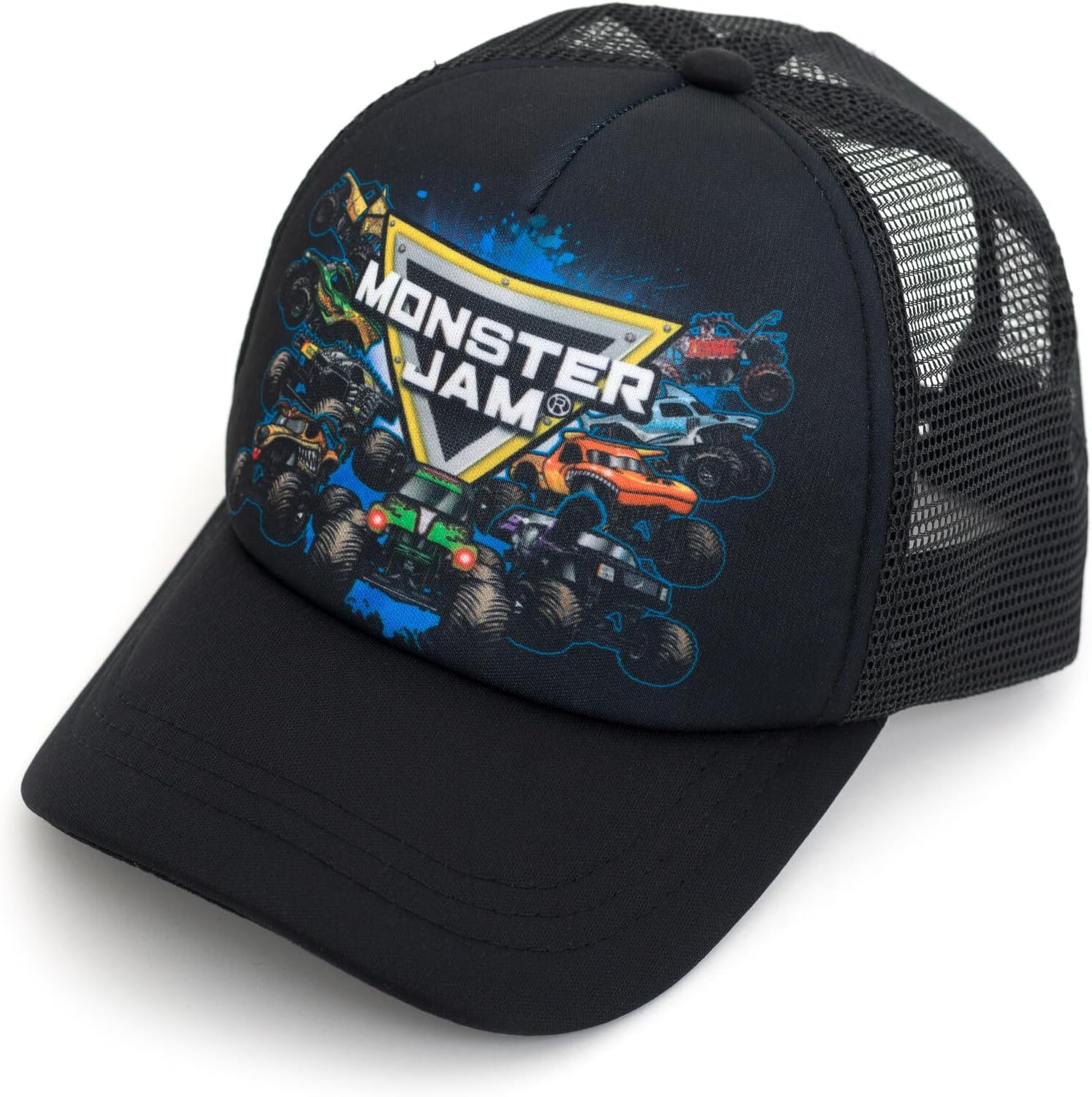 Mesh Adjustable Snapback Baseball Cap One Size Grave Digger El Toro Loco Megalodon