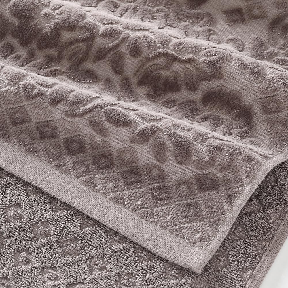 Decorative Hand Towel Set of 2 100% Cotton Quick-Dry Checkered Textured Absorbent Soft Face Towel for Bathroom Vine Farmhouse Hotel Spa Guest Tea Gift (Chocolate, 13"x29") - Image 8