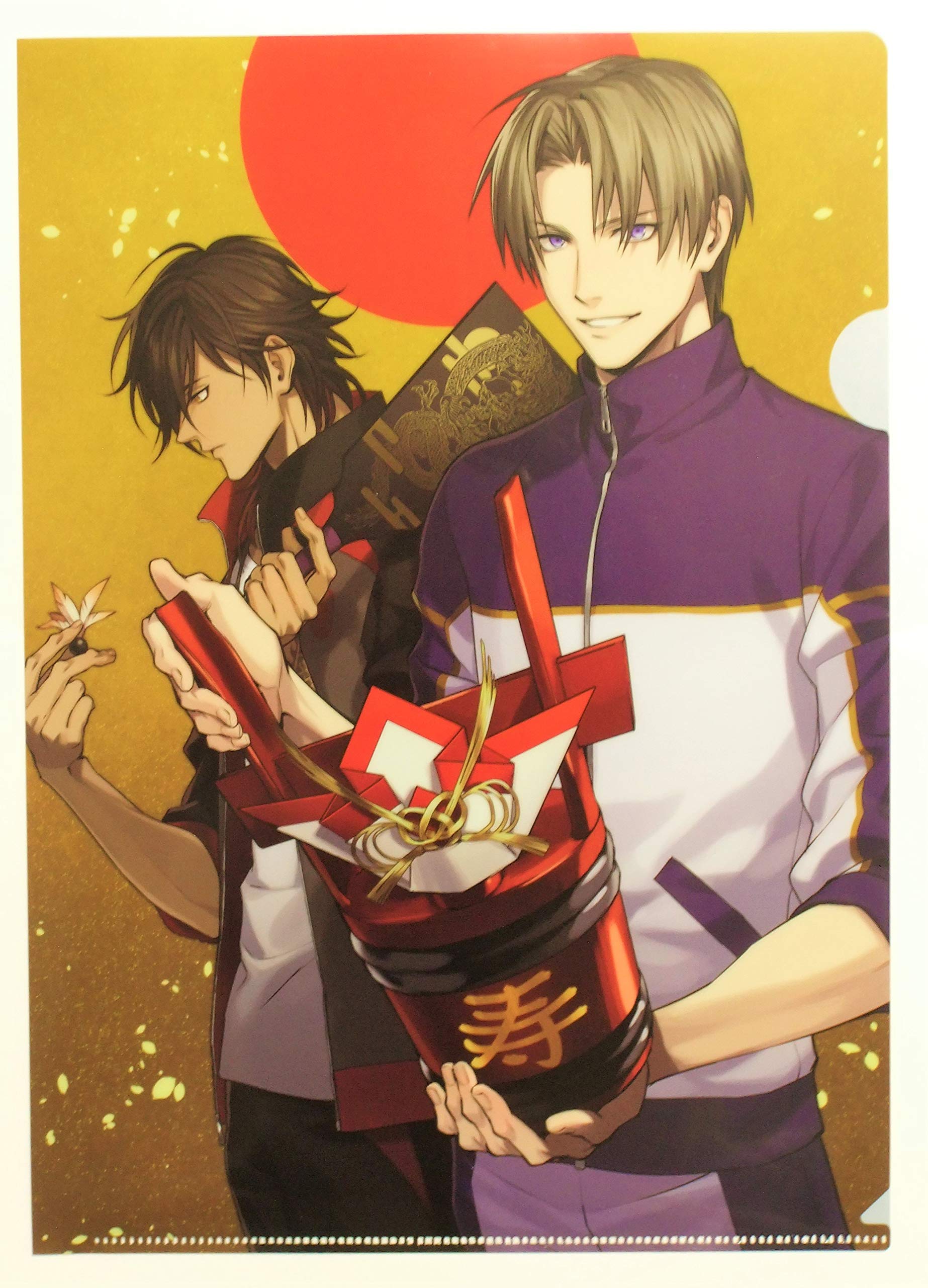 Amazon.co.jp: 刀剣乱舞-ONLINE- 一周年記念祝画クリアファイル