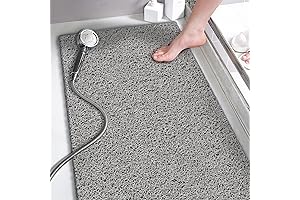Safe Durable Bath Mats for Seniors - 15.7× 36 Inch Shower Mats...