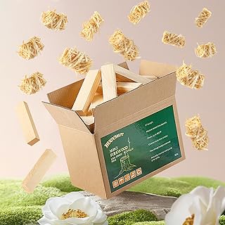 Mini Fire Sticks Wood with 12pcs Fire Starters,5" Lengths Kiln Dried Pine Small Firewood,Waterproof Charcoal Starters,Fire Pit Accessories for Stove Mesa XL,Tabletop Firepit,Pizza Oven