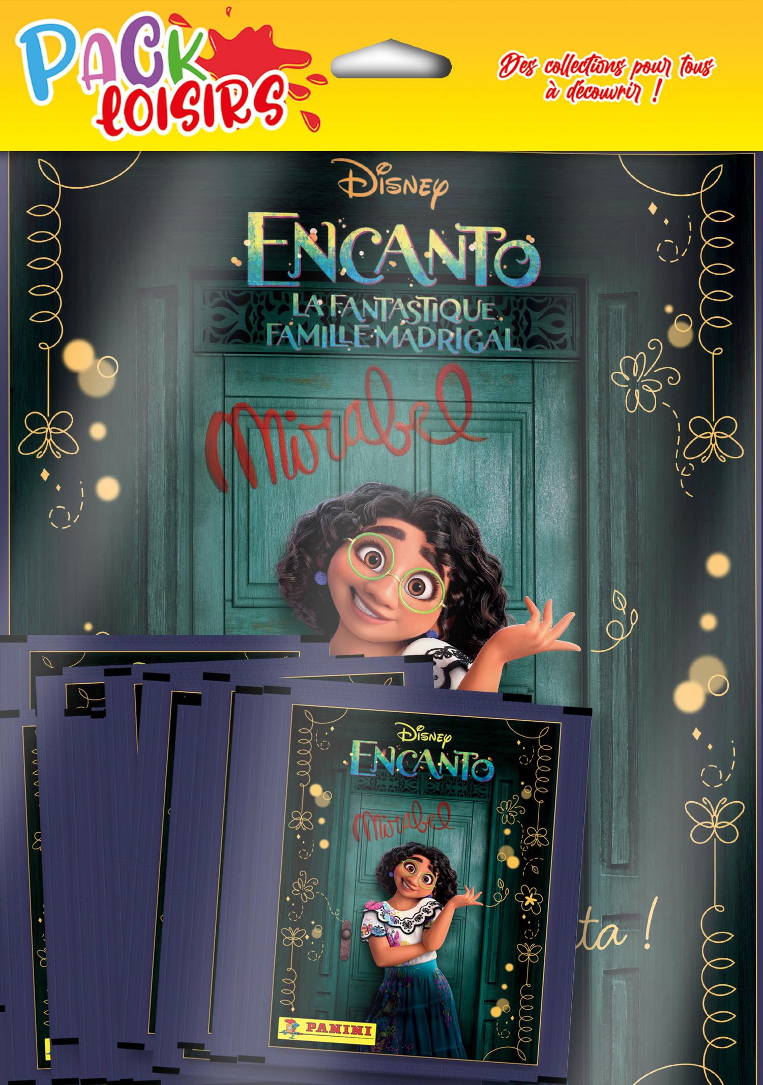 Panini ENCANTO STICKERS 2 - MIRABEL PACK LOISIRS Album + 50 kieszeni