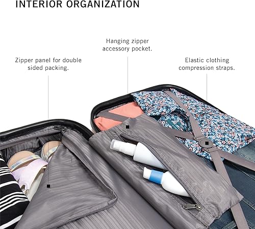 Miniatura 3 de Kenneth Cole Reaction Out Of Bounds - Equipaje de transporte vertical, Carbón), 5709488