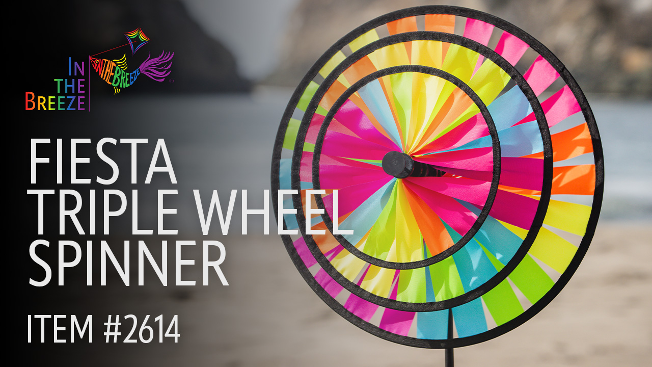 Amazon.com: In the Breeze 2614 — Fiesta Triple Wheel Spinner