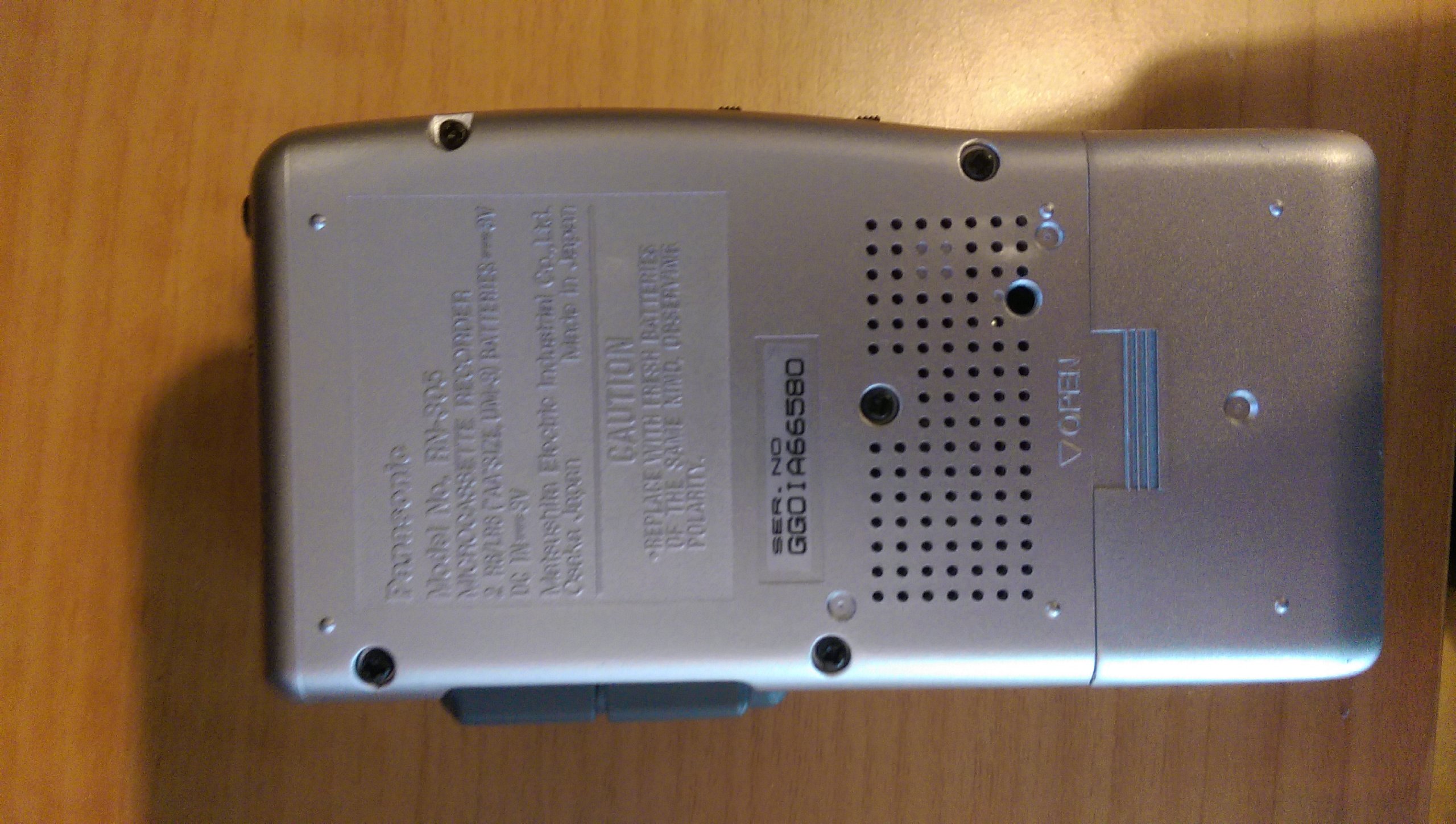 Amazon.com: Panasonic (RN-305) RN305 Micro Cassette Recorder