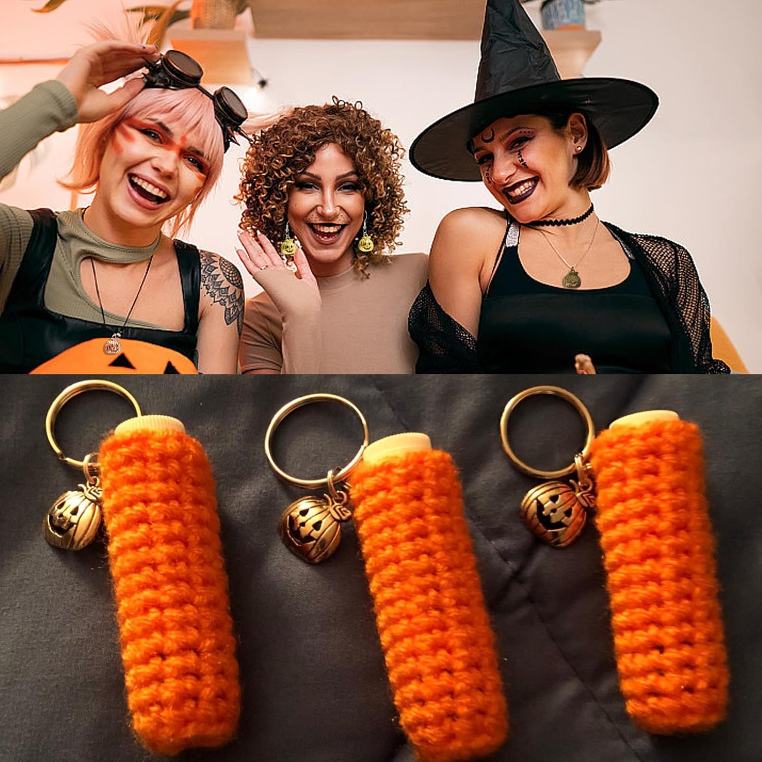 Honbay 50PCS Vintage Alloy Fall Charms Pendant Autumn Pumpkin Pendant Thanksgiving Halloween Bead Charms for Earrings Bracelets Necklaces Keychains Jewelry Crafts Making - 5 Colors - Image 5