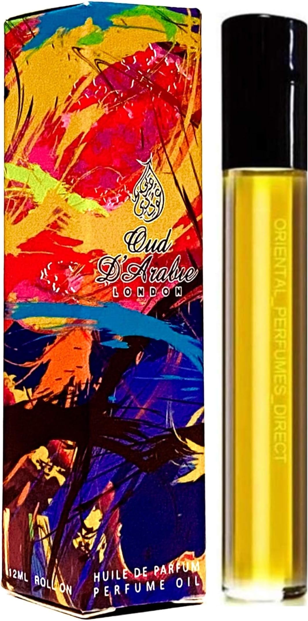 1 MOLECULE PURE PERFUME OIL 12ML ROLL ON BOTTLE BY Oud D' Arabie London PREMIUM GRADE LONGER LASTING FRAGRANCE