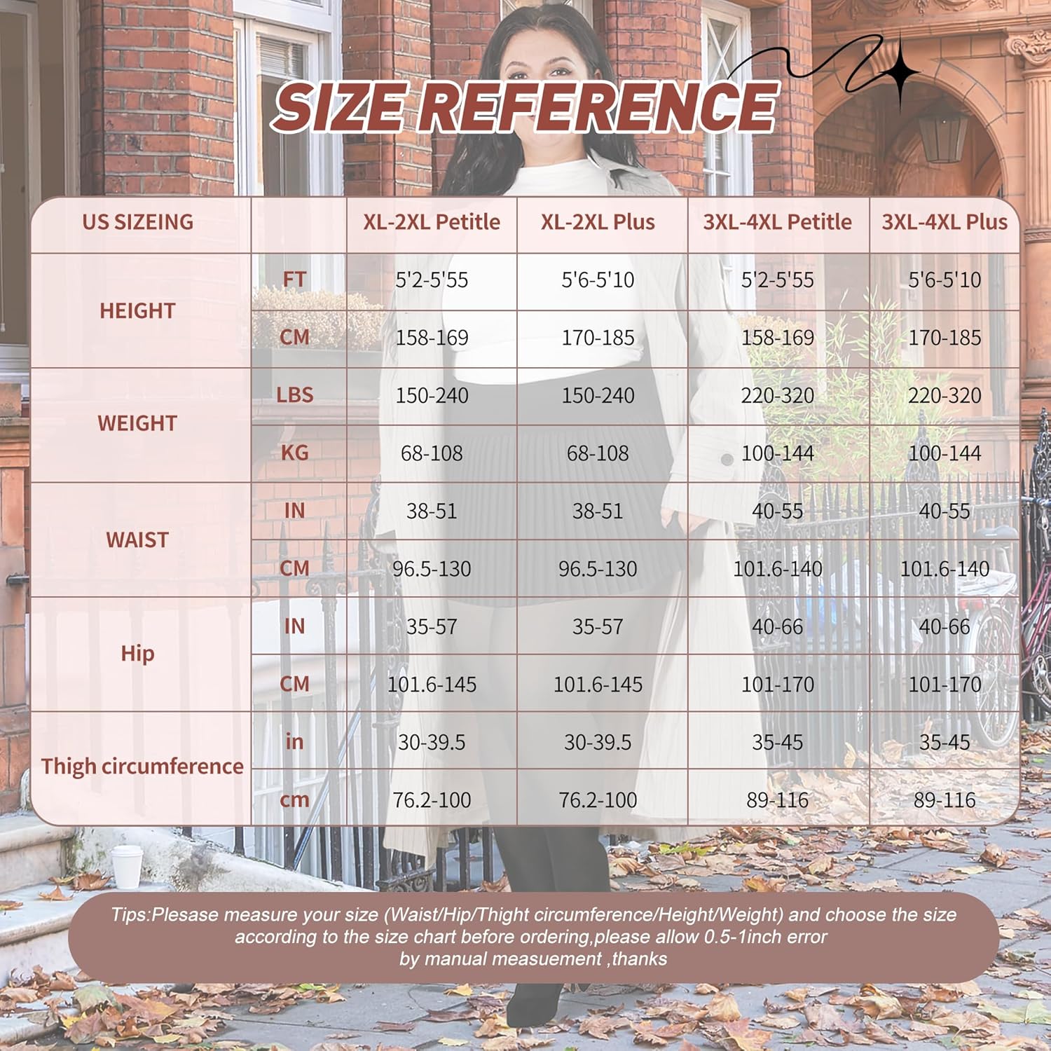 Plus Size Fleece Lined Tights Women, Fake Translucent Winter Thermal Pantyhose, High Waist Warm Thermal Leggings. - Image 6