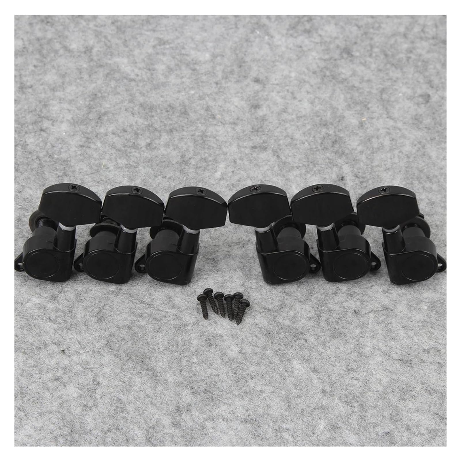 6 Teiliges Set Mit 3L3R Stimmwirbeln Für Akustikgitarren Schwarz/Gold Professionelle Gitarrenstimmwirbel | Stimmknopf für Gitarre(Gold)
