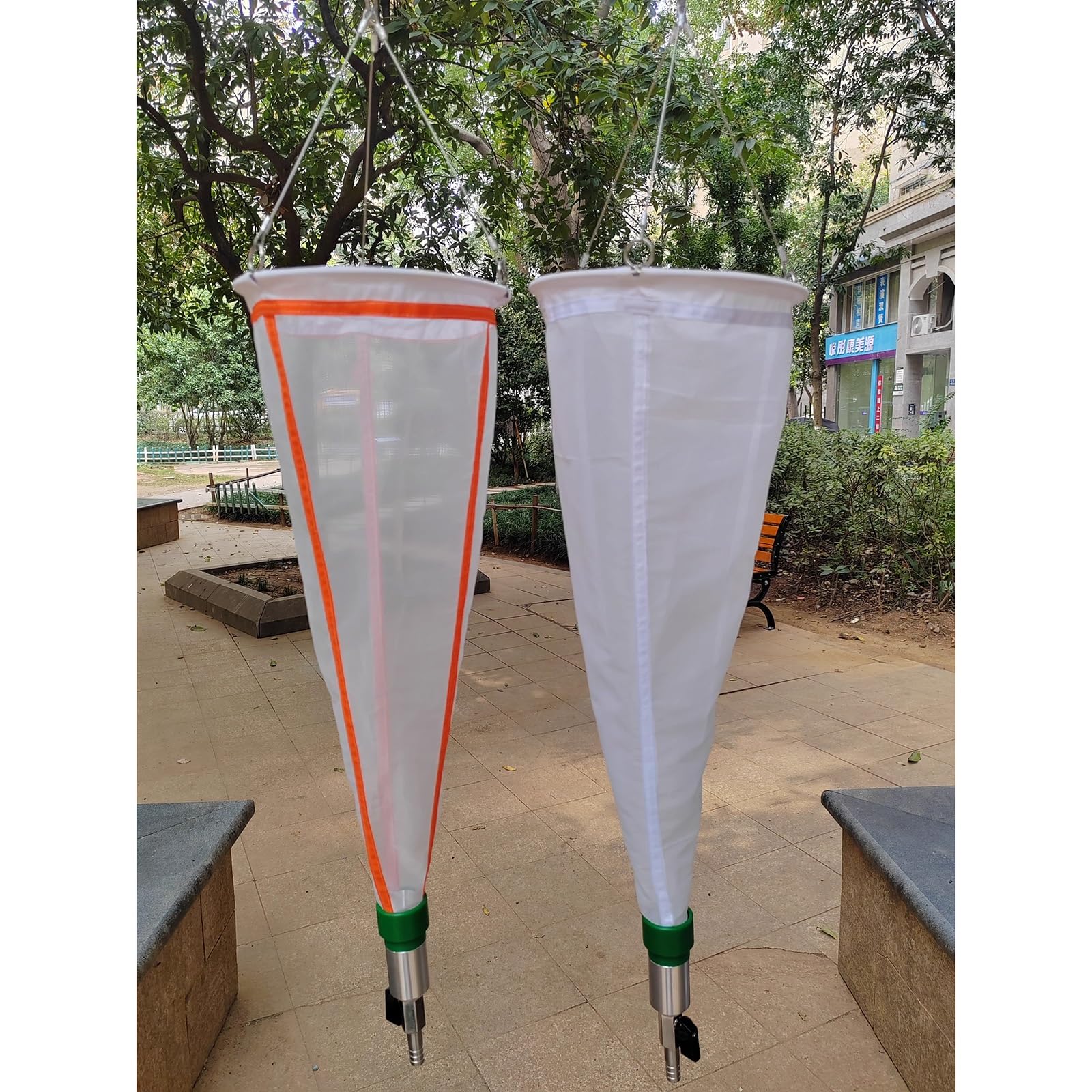 CHZDPP Telescopic Plankton Net for Student, Outdoor Plankton Sampling Net, 112μm Mesh, 64μm Mesh(25# (1 pc))