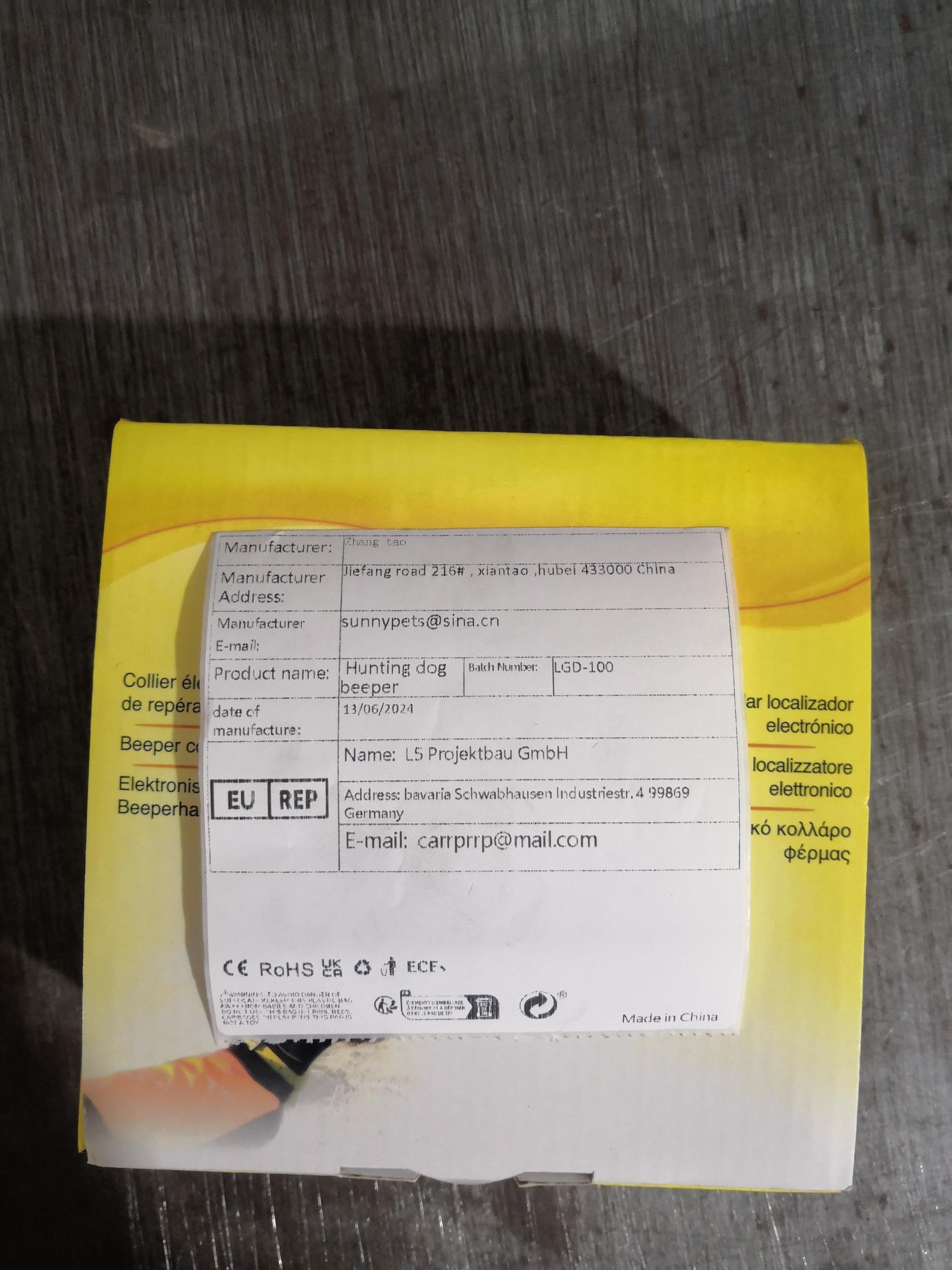 Beeper Cani da Caccia Alta udibilità Simply, Beeper Collare Cane da Caccia Addestramento