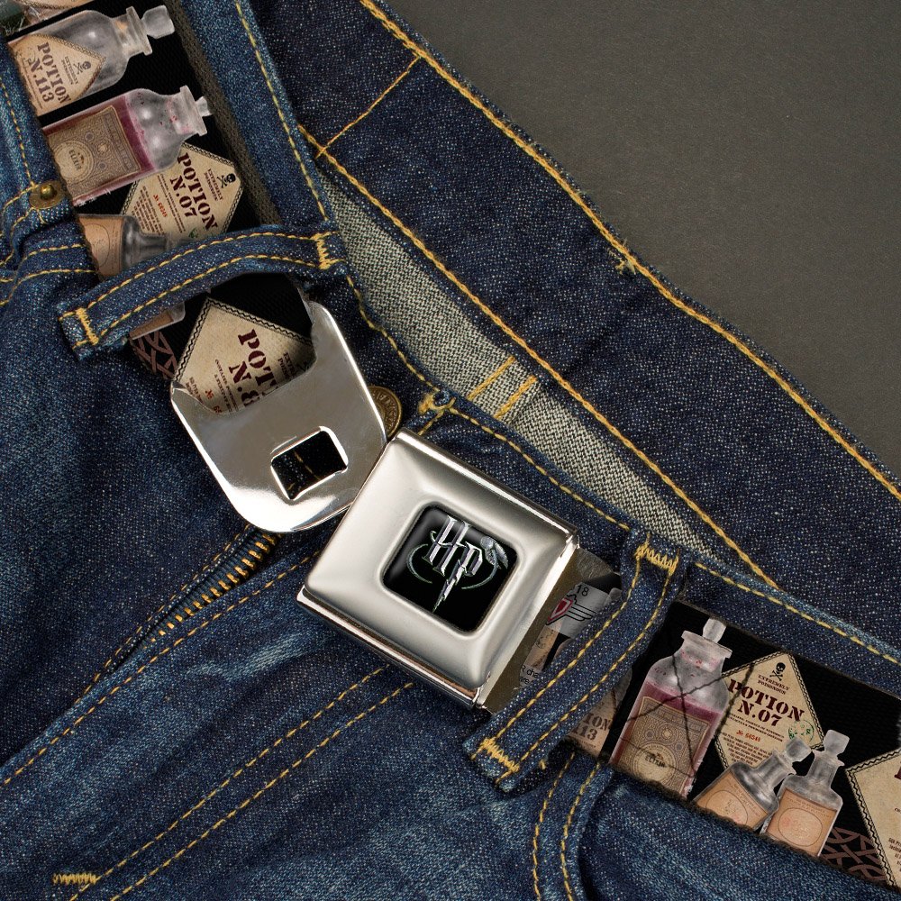Buckle-Down Seatbelt Belt - Harry Potter Potions HIGHLY LOGICAL - 1.0