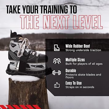 Skaboots Walkable Hockey Skate Guards