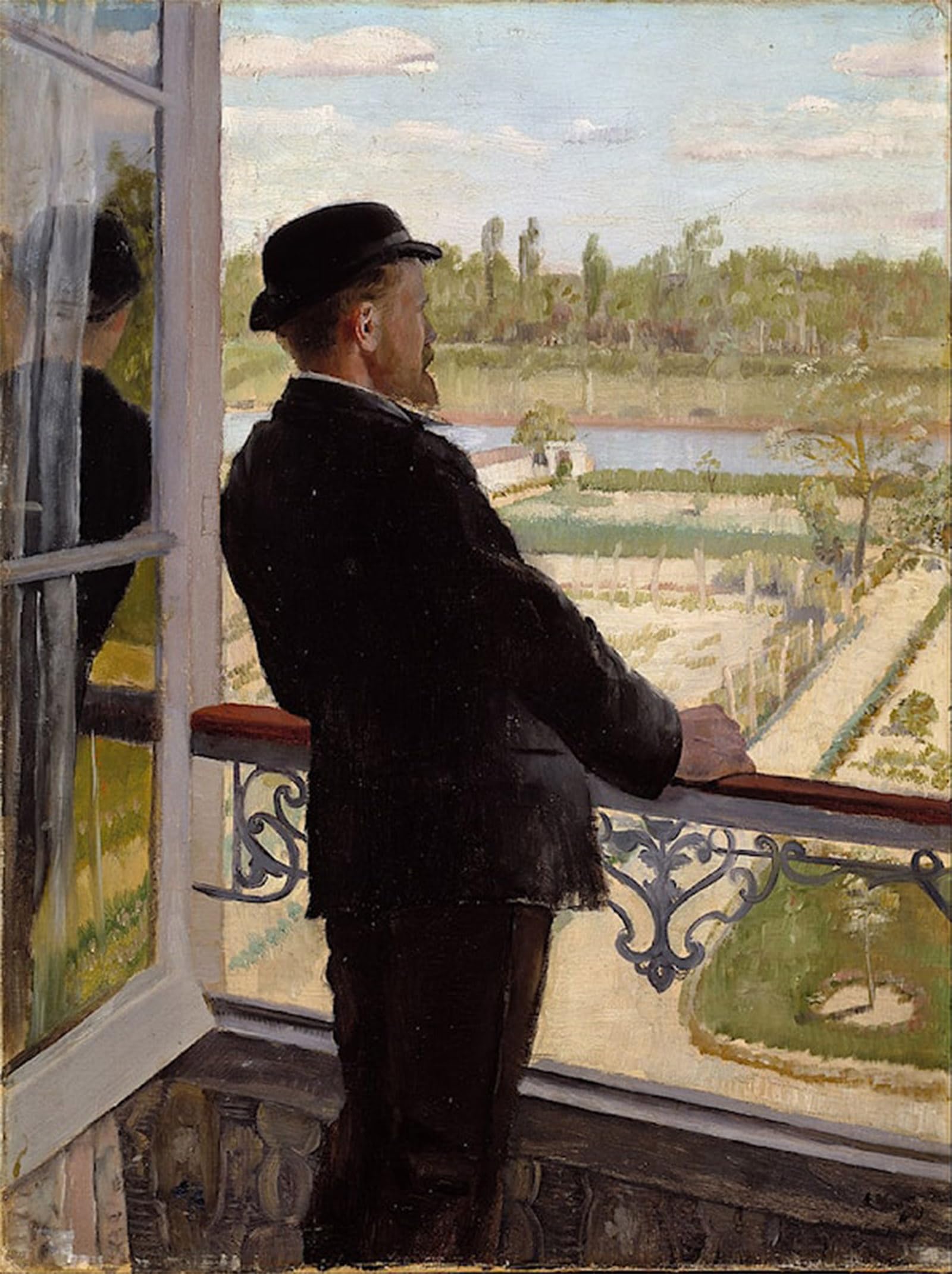 ARTXLXXBN Famous Painting Art Wall Decor Abstract Art Picture Portrait of the Swedish Painter Karl by Christian Krohg Animal Pictures for Home Decor 60x90cm