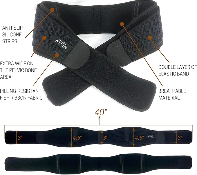 Faja para Sciatica y Lumbar para Hombre y Mujer - Talla Normal miniatura 3