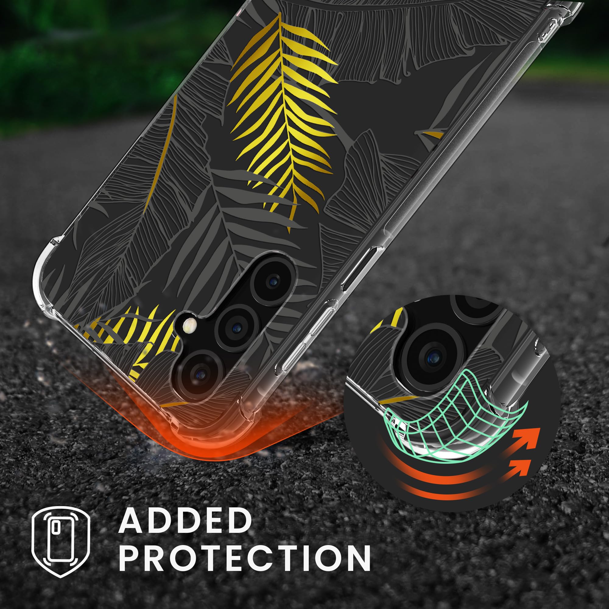 Body Glove Comfort Grip Slim Case Samsung Galaxy A15 5G - Clear